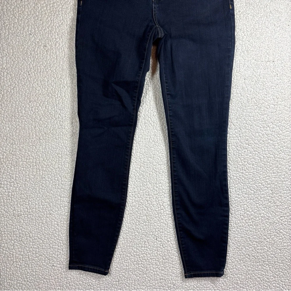 Kut From The Kloth Women’s Dark Wash Stretch Jeans Size 0 Mid Rise Slim Classic - Picture 4 of 16